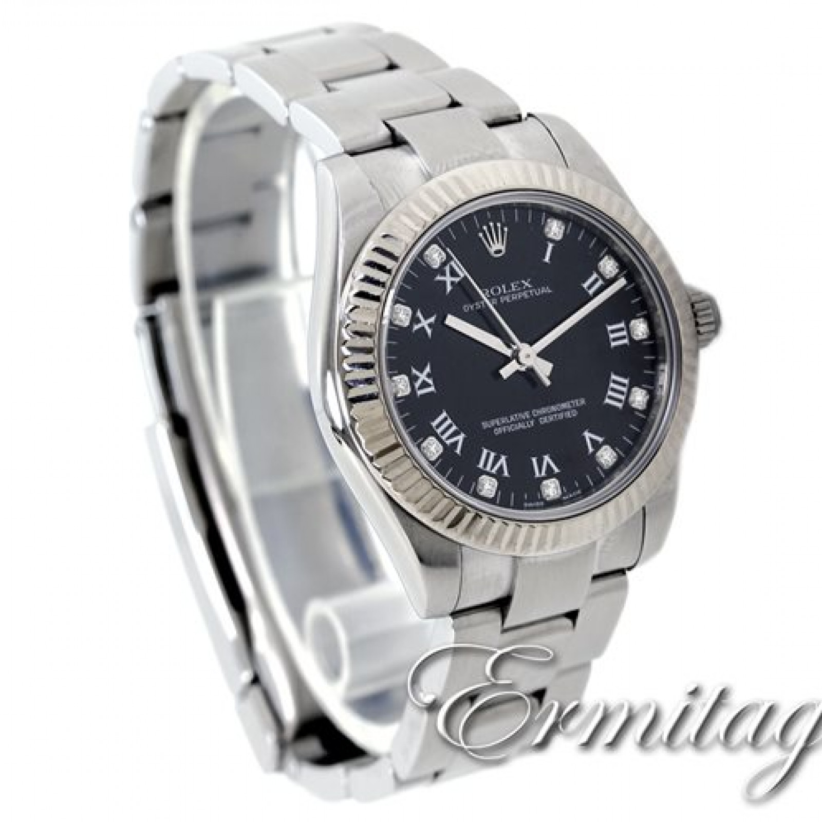 Black Diamond Dial Rolex Oyster Perpetual 177234